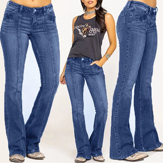 mid rise jeans