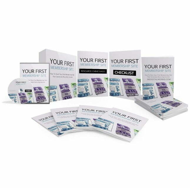 Your-First-Membership-Site_640x332-1.jpg Your First Membership Site - Video Course with Resell Rights - Image 1