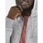 George Men's High Pile Fleece Hoodie Jacket, Sizes S-3XL - Image 4