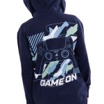 Playstation Boy's Graphic Hoodie with Matching Jogger Pant, 2 Piece Set, Sizes 4-16 - Image 2