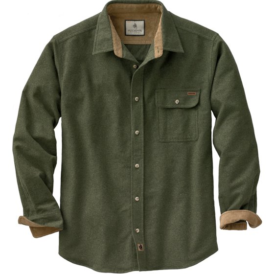 Legendary-Whitetails-Men-s-Buck-Camp-Flannel-Shirt_5055ff24-a2b4-4d36-84ef-a3b013c9fca1.600c76cd860568b61cda934e5f72935e Legendary Whitetails Men's Buck Camp Flannel Shirt Long Sleeve Button Down 100% Cotton - Image 1