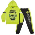 Marvel Avengers Boys, Graphic Hoodie, and Jogger Pants, 2-pack Clothes Set (Sizes 4-8)