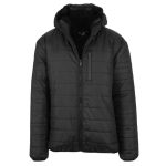 Mens Sherpa-Lined Hooded Puffer Jacket (Sizes, S to 2XL)