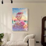 5D Diamond Paint Kits: Fantasy Flower & Landscape (12x16 Inch) - Image 6