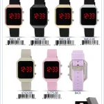 Montres Carlo LED Digital Watch